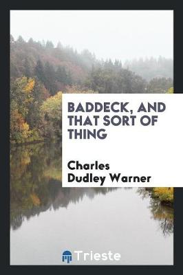 Baddeck, and That Sort of Thing (Paperback)