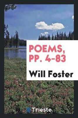 Poems, Pp. 4-83 (Paperback)