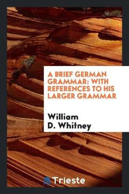 A Brief German Grammar: With References to His Larger Grammar (Paperback)