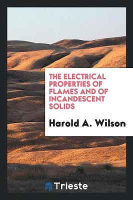 The Electrical Properties of Flames and of Incandescent Solids (Paperback)