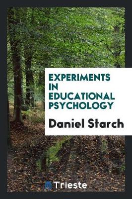 Experiments in Educational Psychology (Paperback)