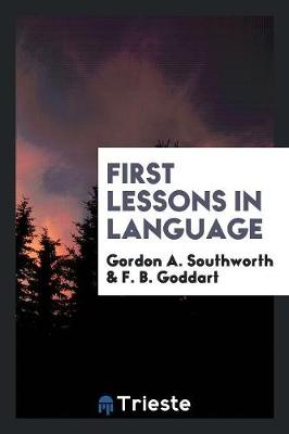 First Lessons in Language (Paperback)