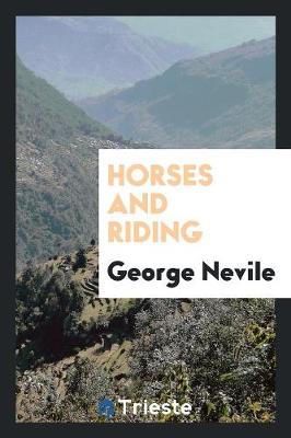 Horses and Riding (Paperback)