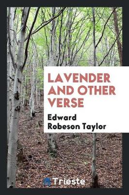 Lavender and Other Verse (Paperback)
