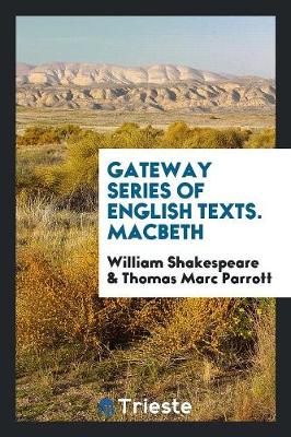 Gateway Series of English Texts. Macbeth (Paperback)