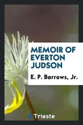 Memoir of Everton Judson (Paperback)