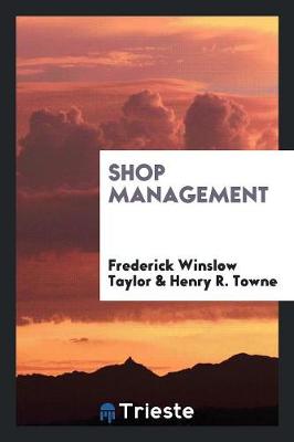 Shop Management (Paperback)