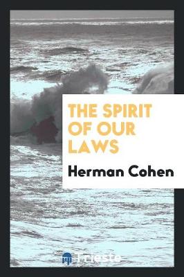 The Spirit of Our Laws (Paperback)