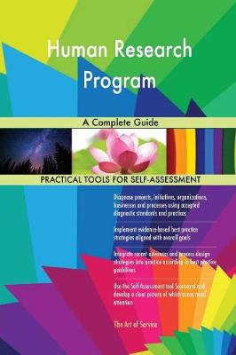 Human Research Program a Complete Guide (Paperback)
