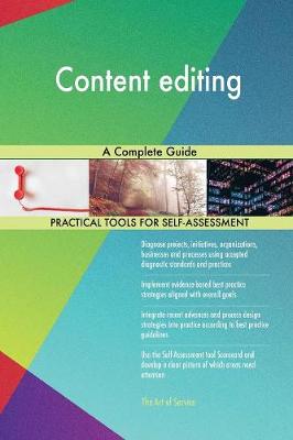 Content Editing a Complete Guide (Paperback)