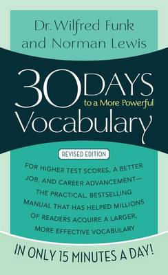 30 Days to a More Powerful Vocabulary (Paperback)