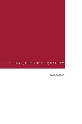 Rescuing Justice and Equality (Hardback)