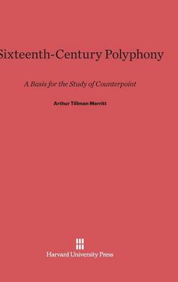 Sixteenth-Century Polyphony (Hardback)