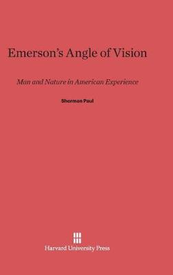 Emerson's Angle of Vision (Hardback)