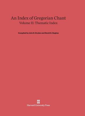Thematic Index (Hardback)