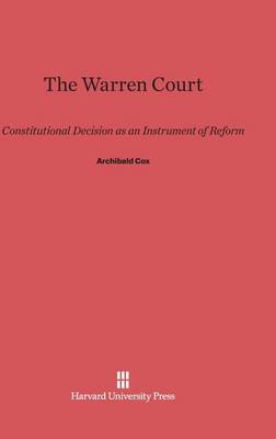 The Warren Court (Hardback)