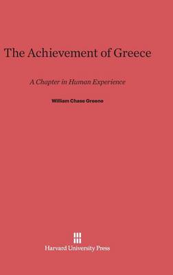 The Achievement of Greece (Hardback)