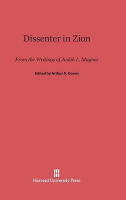 Dissenter in Zion (Hardback)