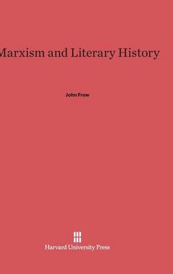 Marxism and Literary History (Hardback)