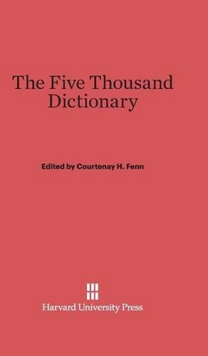 The Five Thousand Dictionary (Hardback)
