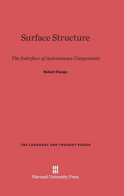Surface Structure - Language and Thought 3 (Hardback)