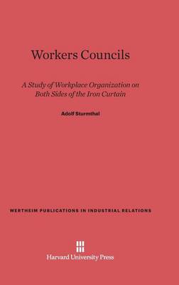 Workers Councils - Wertheim Publications in Industrial Relations 101 (Hardback)