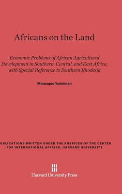 Africans on the Land (Hardback)