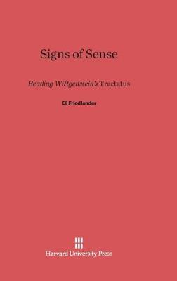 Signs of Sense (Hardback)