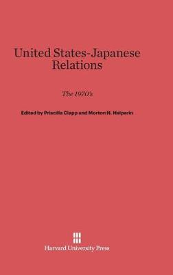 United States-Japanese Relations (Hardback)