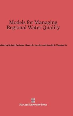 Models for Managing Regional Water Quality (Hardback)