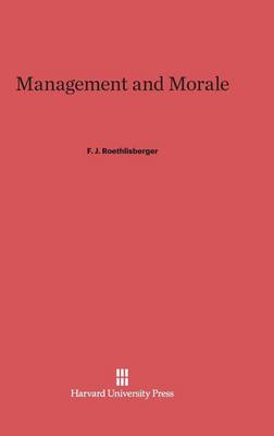 Management and Morale (Hardback)