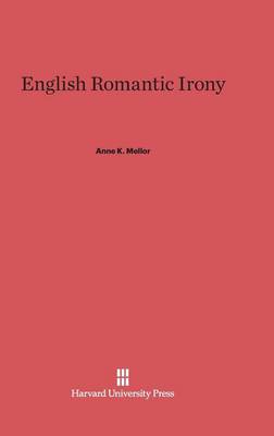 English Romantic Irony (Hardback)