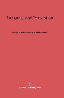 Language and Perception (Hardback)