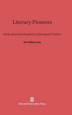 Literary Pioneers (Hardback)