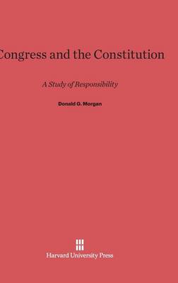 Congress and the Constitution (Hardback)