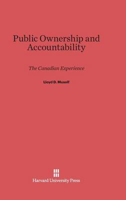 Public Ownership and Accountability (Hardback)