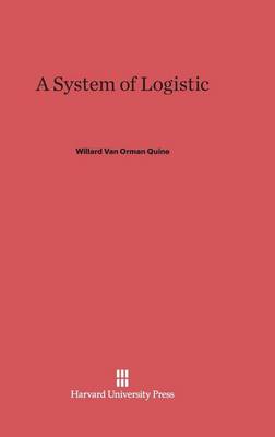 A System of Logistic (Hardback)
