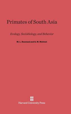 Primates of South Asia (Hardback)