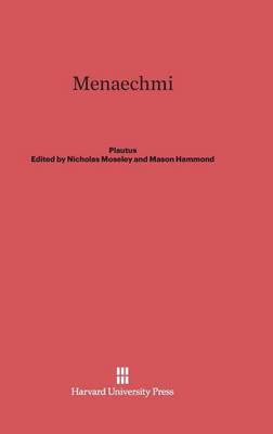 T. Macci Plauti Menaechmi (Hardback)