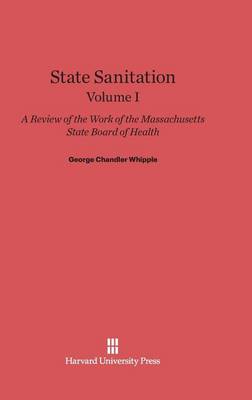 State Sanitation, Volume I, State Sanitation Volume I (Hardback)
