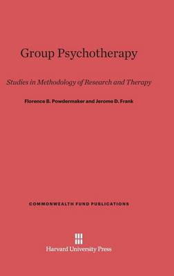 Group Psychotherapy - Commonwealth Fund Publications 133 (Hardback)