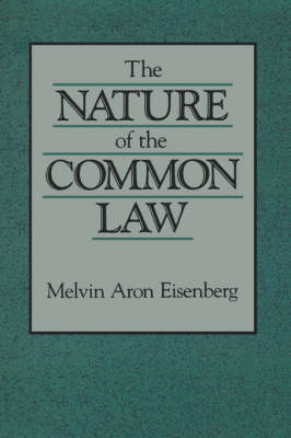 The Nature of the Common Law (Paperback)