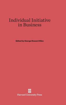 Individual Initiative in Business (Hardback)