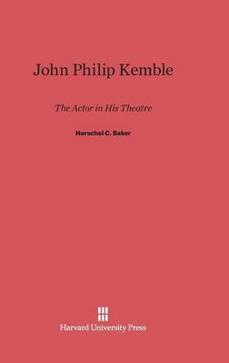 John Philip Kemble (Hardback)
