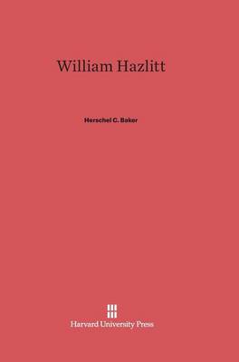 William Hazlitt (Hardback)