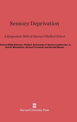 Sensory Deprivation (Hardback)