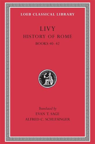 History of Rome: Volume XII - Loeb Classical Library (Hardback)