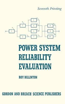 Power System Reliability Evalu (Hardback)