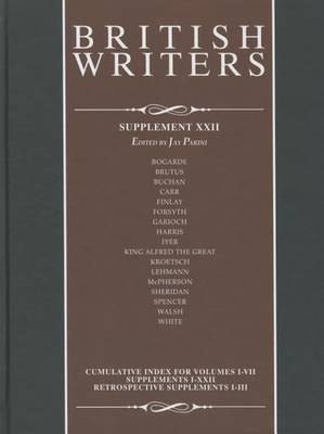 British Writers, Supplement XXII - British Writers (Hardback)