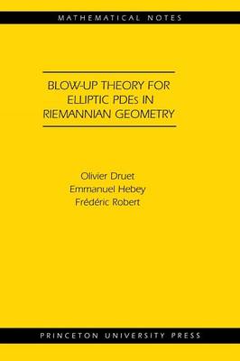 Blow-up Theory for Elliptic PDEs in Riemannian Geometry (MN-45) - Mathematical Notes (Paperback)